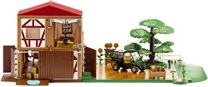 Ферма - Детски комплект за игра с аксесоари от серията "World" - играчка