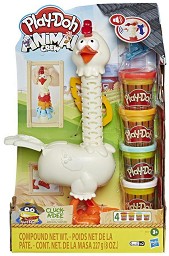 Забавно пиле - Комплект за игра с моделин и звукови ефекти от серията "Animal Crew" - играчка