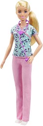 Барби - Медицинска сестра - Кукла от серията "Barbie" - кукла