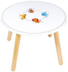 Детска дървена маса - Джунгла - мебел