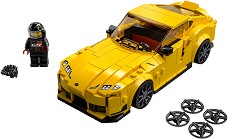 LEGO: Speed Champions - Toyota GR Supra - Детски конструктор на спортен автомобил - играчка