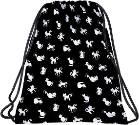 Спортна торба Derform A 34 Black Cats - От серията Back Up - детски аксесоар
