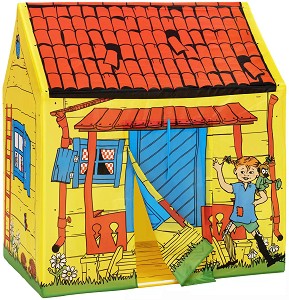 Детска палатка Micki - Вила Вилекула  - С размери 97 / 108 / 75 cm от серията "Пипи Дългото Чорапче" - продукт