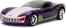 Joker - Chevy Corvette Stingray 2009 - Метална количка от серията "DC Universe" - количка
