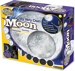Фазите на луната - Нощна лампа с дистанционно управление - играчка