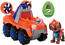 Зума със спасителен автомобил - Детски комплект за игра с изненада от серията "Пес патрул" - играчка