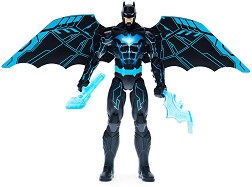Bat-Tech Batman - Екшън фигура с 2 аксесоара, светлинни и звукови ефекти от серията "Батман" - фигура