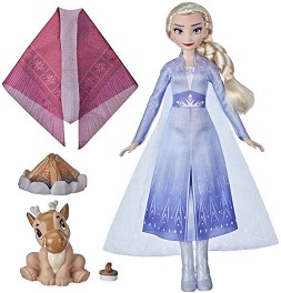 Кукла Елза и Свен - Hasbro - На тема Замръзналото кралство - играчка