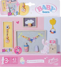 Комплект за Бейби Борн - Аксесоари от серията "Baby Born" - играчка