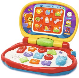 Интерактивен лаптоп - Детска образователна играчка - играчка