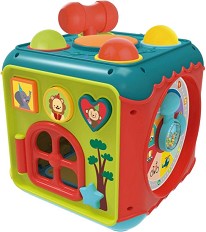 Образователен куб - Детска играчка с музикални ефекти - играчка