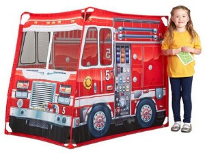 Детска палатка Melissa and Doug - Пожарна - играчка
