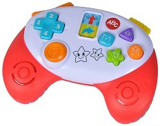 Музикален контролер - Забавлявай се и учи - Детска образователна играчка със светлинни и звукови ефекти от серията "ABC" - играчка