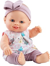 Кукла бебе - Paola Reina Сара 21 cm - От серията "Los Peques" - кукла
