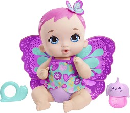 Ароматизирана кукла бебе Mattel - Пеперуда - От серията My Garden Baby - кукла