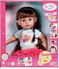    Sister Play & Style - Zapf Creation -   43 cm,   Baby Born - 