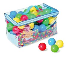 Пластмасови топки Bestway - От 100 броя - играчка