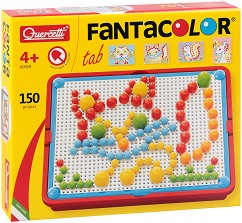 Мозайка - Fantacolor - Комплект със 160 цветни кабърчета - играчка