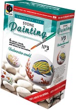 Рисувай върху камъчета - Подводен свят - Творчески комплект от серията "Stone Painting" - творчески комплект