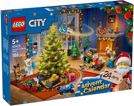 LEGO City - Коледен календар 2025 - Детски конструктор - играчка