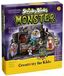 Създай сам лаборатория за чудовища - Творчески комплект от серията "Creativity for Kids" - играчка