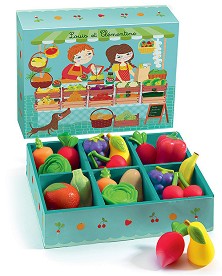 Щанд за плодове и зеленчуци - играчка