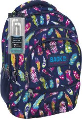 Ученическа раница - Back Up: C 24 - Комплект със слушалки - раница