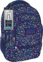 Ученическа раница - Back Up: C 3 - Комплект със слушалки - раница