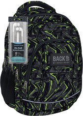 Ученическа раница - Back Up: A 31 - Комплект със слушалки - раница