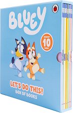 Bluey Let's Do This! Box of 10 Books - �������